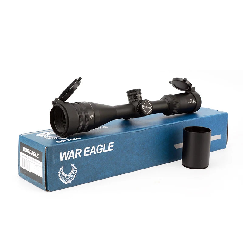 Factory Price WAREAGLE 4-16/44 AOE Red Green Dual Illuminated Scopes with Locking Hunting Scope MegaBDM