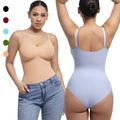 Hexin High Elastic Breathable Full Body Shaper Bodysuit Camisole Plus Size Shapewear Invisible Under Clothes for Women