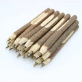 Customized Novelty Recycled Carved Wooden Twig Ballpoint Pen with Printed logo