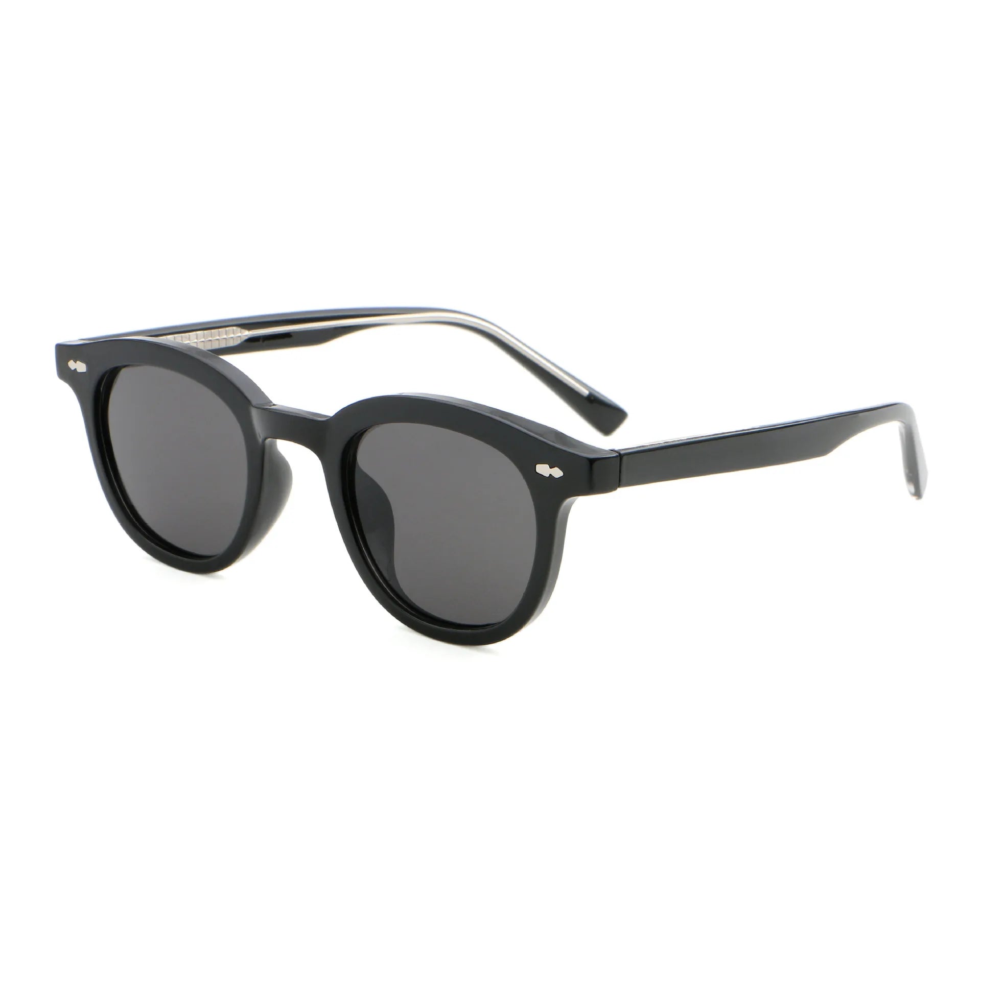 Vintage Sunglasses Women Trendy Recycled Plastic Sunglasses 2025 Small Frame Round Sunglasses for Men