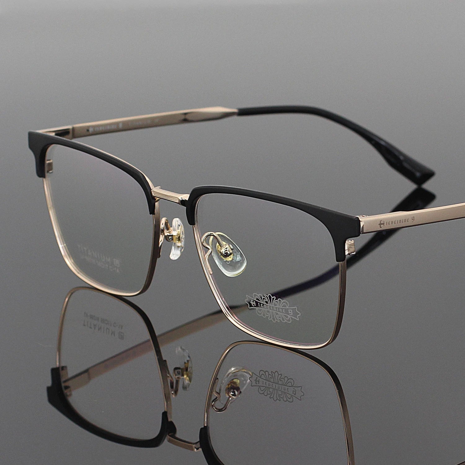 88216 Wholesale Fonex Eyebrow Optical Titanium Eyeglass Frames for Eye Glasses Men