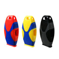 HIPPO Shaped Sports Referee Coach Whistle Rubber Teeth Protector Pealess Plastic Dog Whistle Lanyard Survival Referee Whistle