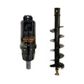 Professional Hydraulic Excavator 300mm Earth Drill Auger New Design for Tree Planting with Motor and Gearbox Core Components