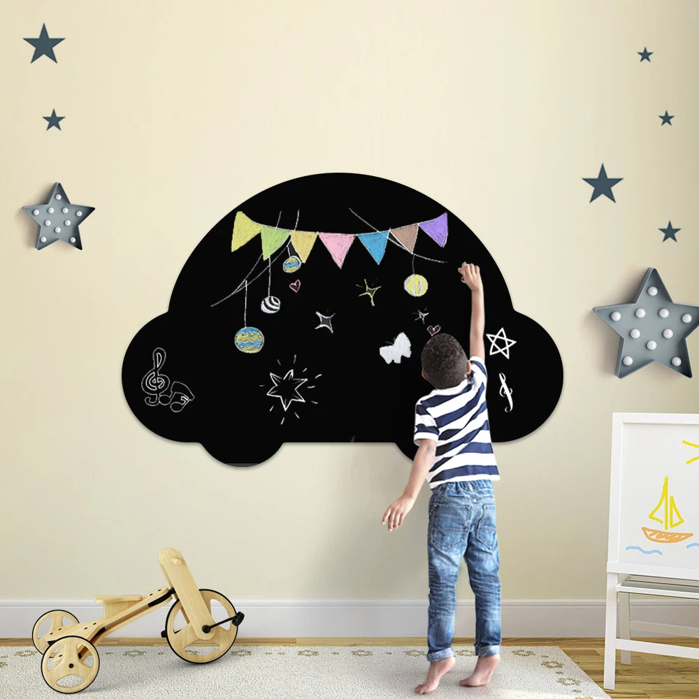 Custom Size Magnetic Blackboard Wall Sticker for Family Decorations and Children's Drawing