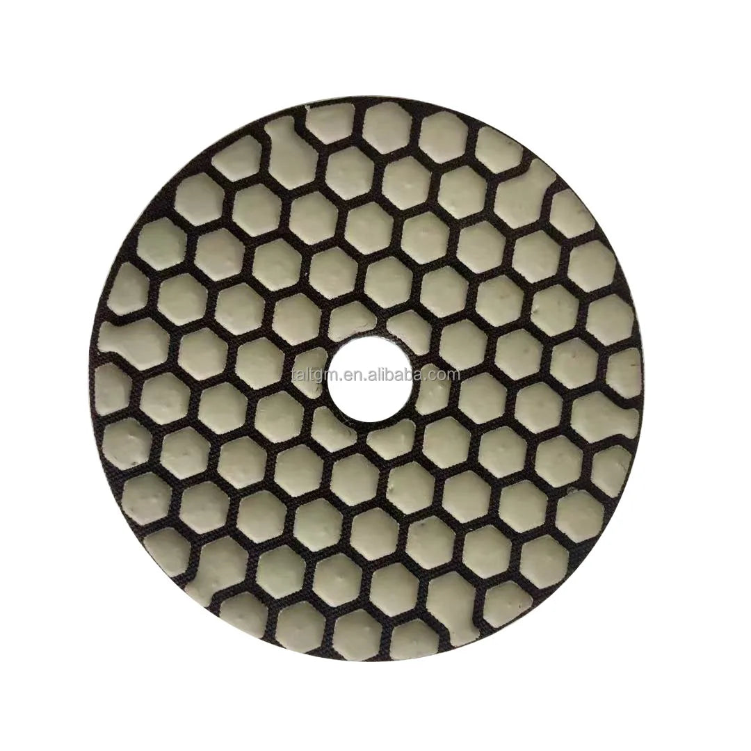 100mm Very Competitive 4inch Resin Bond Flexible Dry Diamond Polishing Pads