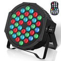 Dicounts Wireless Controlled 72w Rgb Battery Powered Disco Stage Dj Lightsled Par Light Beam Lights for Club Party