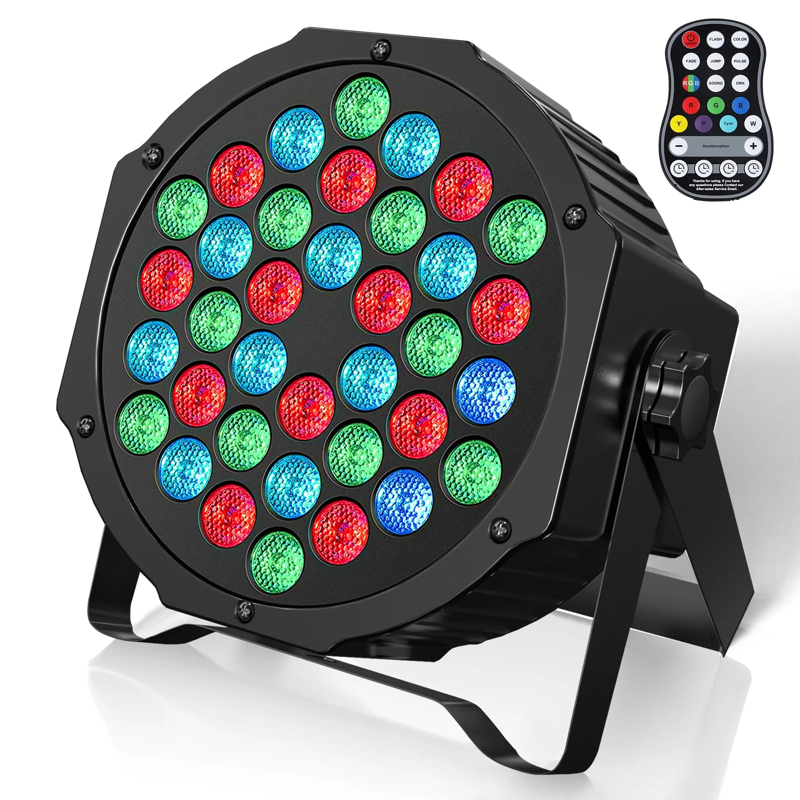 Dicounts Wireless Controlled 72w Rgb Battery Powered Disco Stage Dj Lightsled Par Light Beam Lights for Club Party