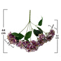 Poetic Five-headed Medium Petal Hydrangea Large Hydrangea Bushes  Natural Style Wedding Christmas Chinese New Year Decoration