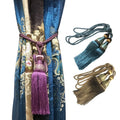 European Luxury Curtain Tiebacks Tracks Curtain Tassel Tiebacks Decorative for Drapes Home Office