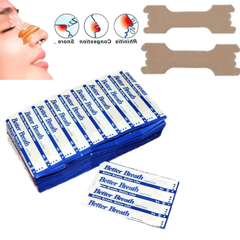 Disposable Breathable Anti-Snoring Device Stop Snoring Nasal Strip