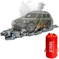 Car Fire Blankets for Electric Vehicles 6 X 9 M Fiberglass Fire Blanket 19.8 X 29.5 Ft for Service Stations