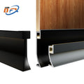 Skirting Board Manufacturer's New Floor Baseboard 5cm Height 1mm Thickness Aluminum Alloy Trim Lamp Tray  for Hotel and Villa