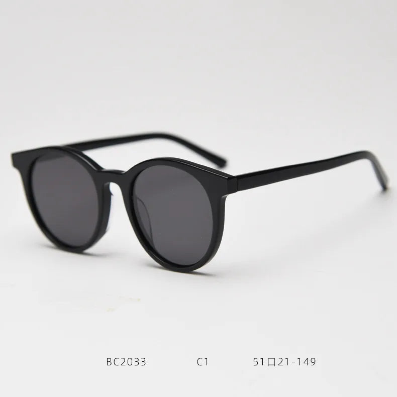 2025 Polarized Sunglasses Men Sun Glasses Woman Luxury Brand Vintage Acetate Frame Goggles