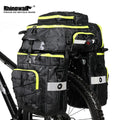 Rhinowalk  Multifunctional 3 in 1 Cycling Bike Pannier Waterproof Bicycle Rear Seat Bag