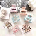 Wholesale Vintage Small Acetate Hair Claw Clips Strong Hold Jaw Clips for Bun Hairstyling Fashion Hair Accessories