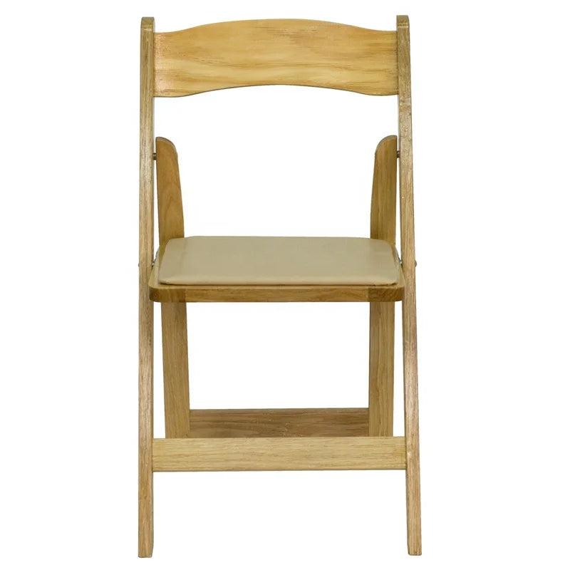 Wholesale Wooden Folding Garden Chair Wedding Party Event Outdoor Furniture