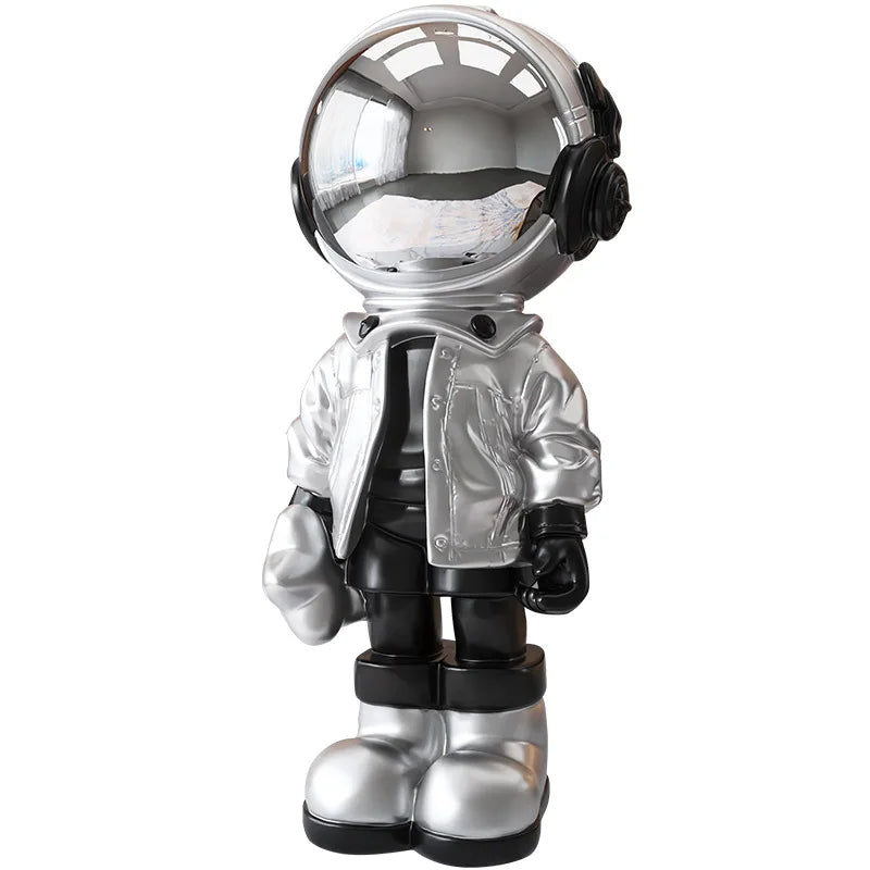 Hot Sell Life Size Astronaut Figurine/Resin Spaceman Statue/Fiberglass Astronaut Sculpture for Living Room Decor