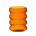 Customized Heat Resistant Bulb Shape High Borosilicate Glass Pitcher Water Mugs Glass Cup