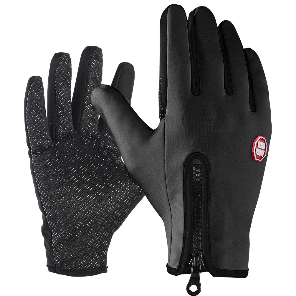 ASRQGOAL Custom Unisex Full-Finger Sport Gloves Bike MTB Cycling Kart Racing Car Driving Gel Sports Winter Riding Gloves