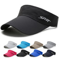 Custom Outdoor Summer Sun Golf Sport Running Beach Lightweight Quick Dry Mesh Baseball Visor Cap Hat