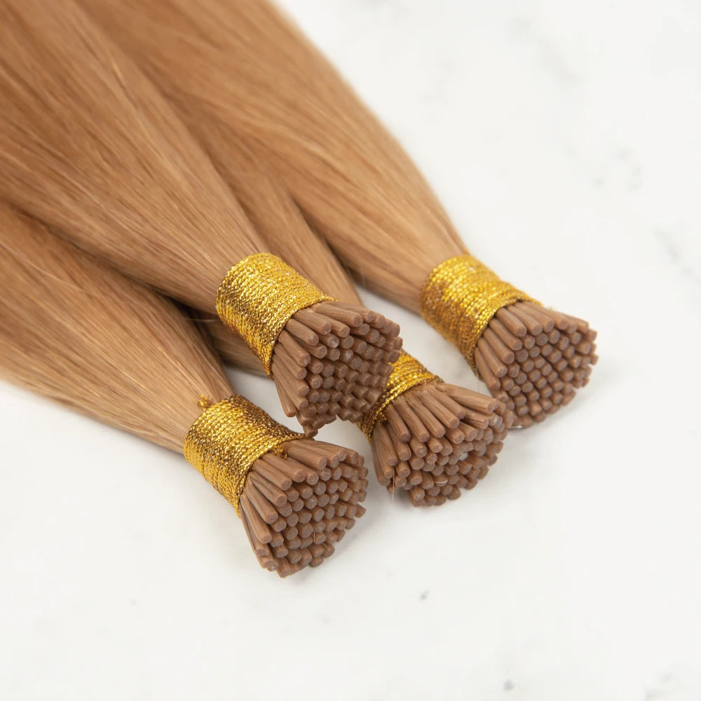 New Arrival Grade 12A Hair Raw Top Quality  No Tangles No Shedding Russian Hair Extensions Remy Hair I Tip