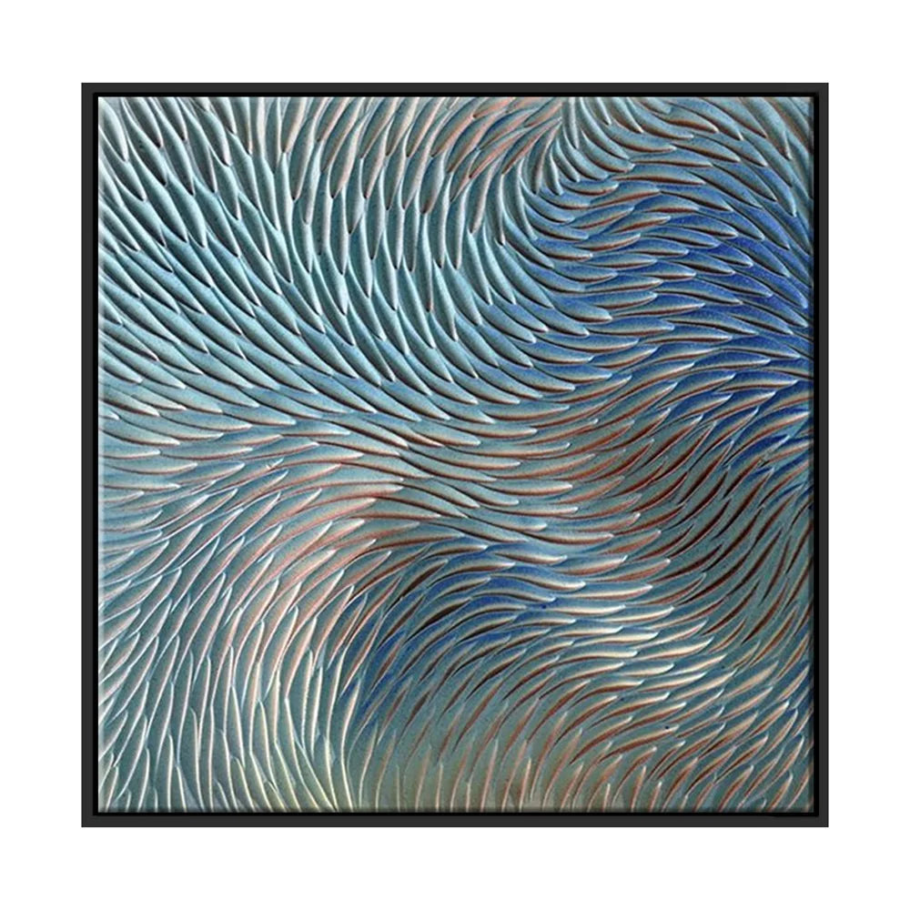 Home Hotel Pictures 3D Hand Painted Oil Painting Textured Canvas Wall Art Other Paintings