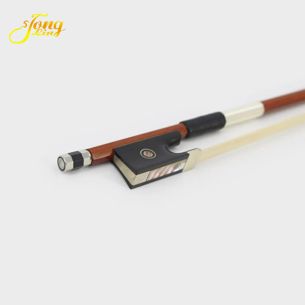 Tongling Music Violin Accessories Professional Brazil Wood Violin Bow for Sale