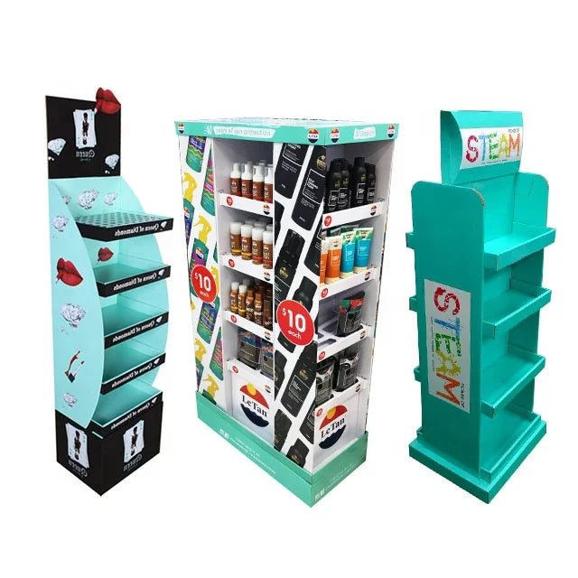For Funko for POP Display Rack Foldable Corrugated Cardboard Stand for Retail for Showcase Unique Stylish Modern Style