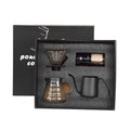 Upgrade Ecocoffee Drip Coffee Set with Pour Over Kit and Manual Grinder Kitchen Accessories TS03 MegaBDM