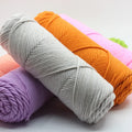 Wholesale 100G Acrylic Yarn 60 Colors 8ply Crocheted Thread DIY Hand Knitting Yarn