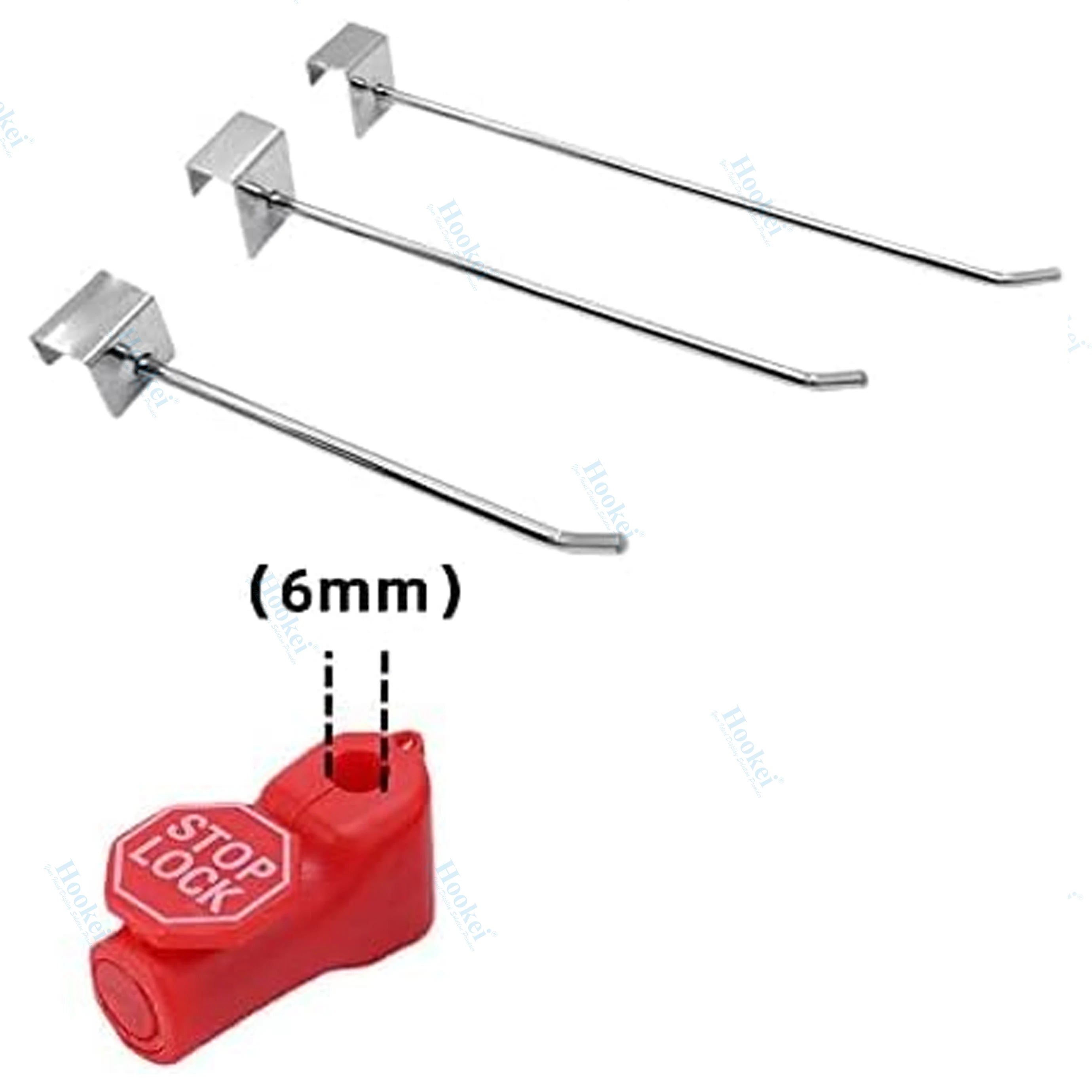 Factory Manufacturer Metal Steel Plastic Retail Display Hooks Hanger Metal Slatwall Hook Supplier Cardboard Waterfall Hook