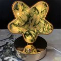 Hot Sale Natural Crystal DIY Lamp Moss Agate Rose Quartz Rainbow Fluorite Lamp for Ornament