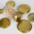 Multi-specification Metal Screw Cap Aluminium Tinplate Lids for Glass Jars and Cans Packaging