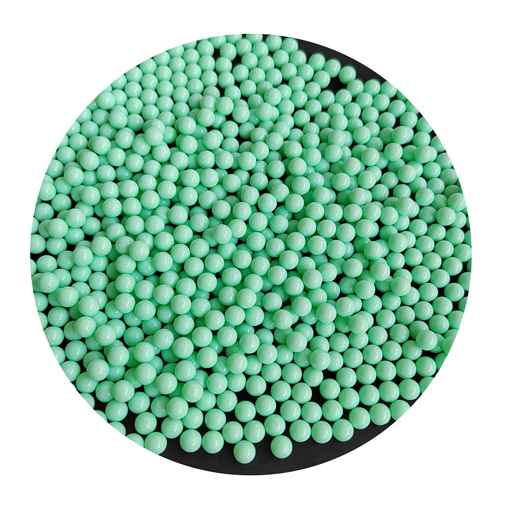500g Mini Acrylic Round Beads Without Hole for Jewelry Making Diy Slime Phone Case Embellishments