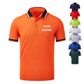 Wholesale High Quality Plain Casual T-shirts Embroidered Polo Tshirt Golf Clothing Custom Logo Simple Polo Shirt for Men