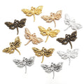 6 Colors Dragonfly Charms for Bracelets Necklace Pendant DIY Handmade Jewelry Making Accessories 20*28mm D2147