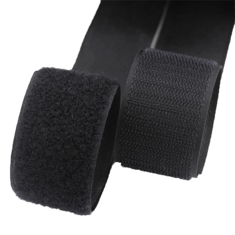 Factory Supply Heavy Duty Eco-Friendly Double Sided Self-Adhesive Hook & Loop Sewing Tape for Clothing and Bags