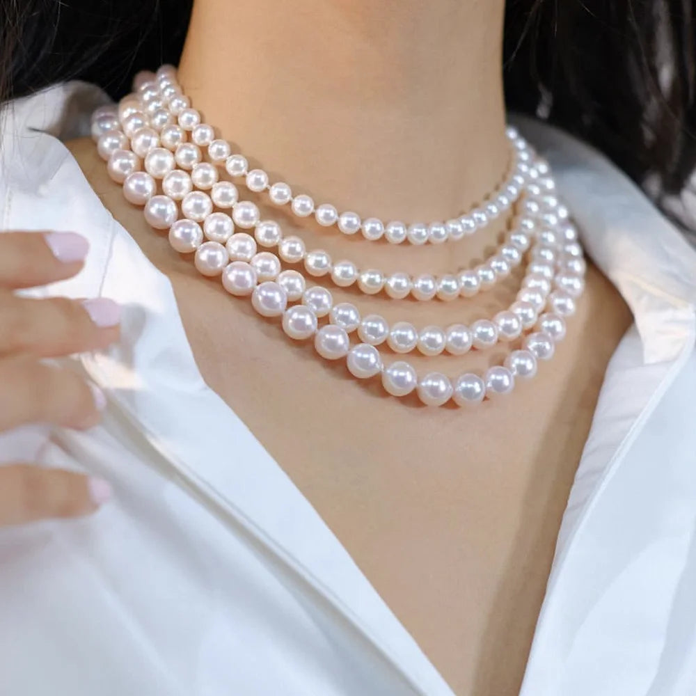 Hight Quality Natural Fresh Water Pearls Beads 7-8 8-9MM Freshwater Pearls Wholesale
