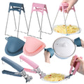 Bowl Clip Gripper Clips Retriever Tongs for Lifting Hot Dishes Bowl Pot Pan Plate From Pot Microwave Oven Air Fryer