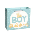 Cute Blue Birthday Gift Bag for Boys and Girls Birthday