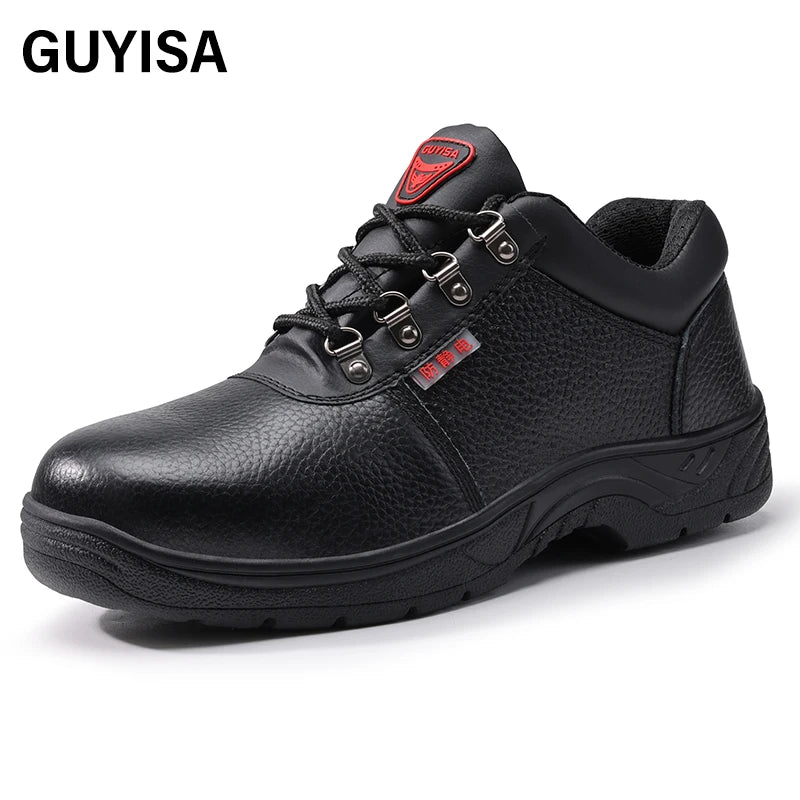 GUYISA Factory Direct Safety Boots Can Be Customized Wear Resistant Rubber Soles High Protective Work Boot