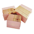 Luxury Quality Foil Embossed Stamping Business Cards Gold Letterpress Printing Custom Color Shape Single for Exhibition Grocery