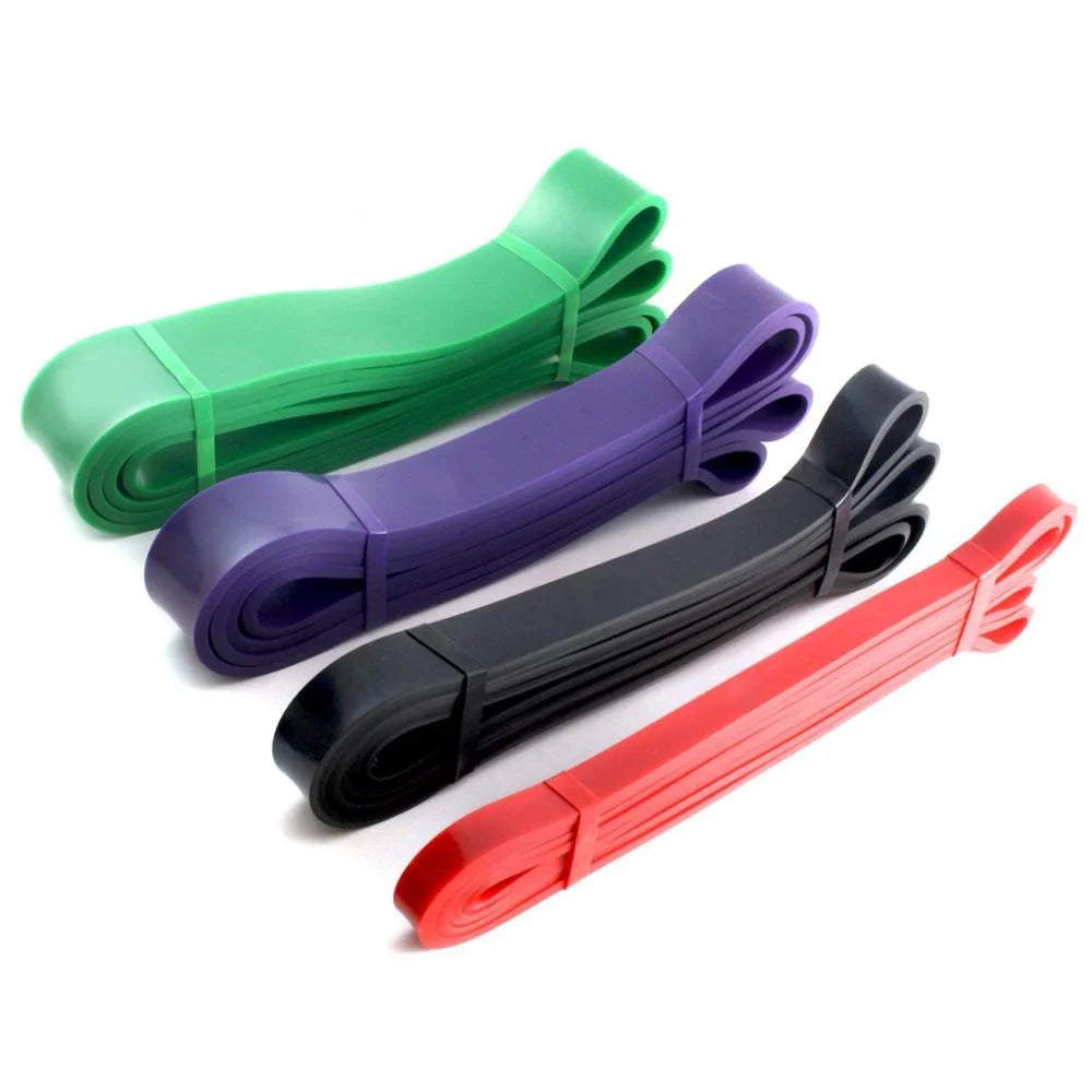 Eco Friendly Exercise Stretching Band Workout Thick Latex Custom Printed Resistance Bands