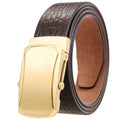 LY36-61536-8 Business Men's Stainless Steel Top Belt