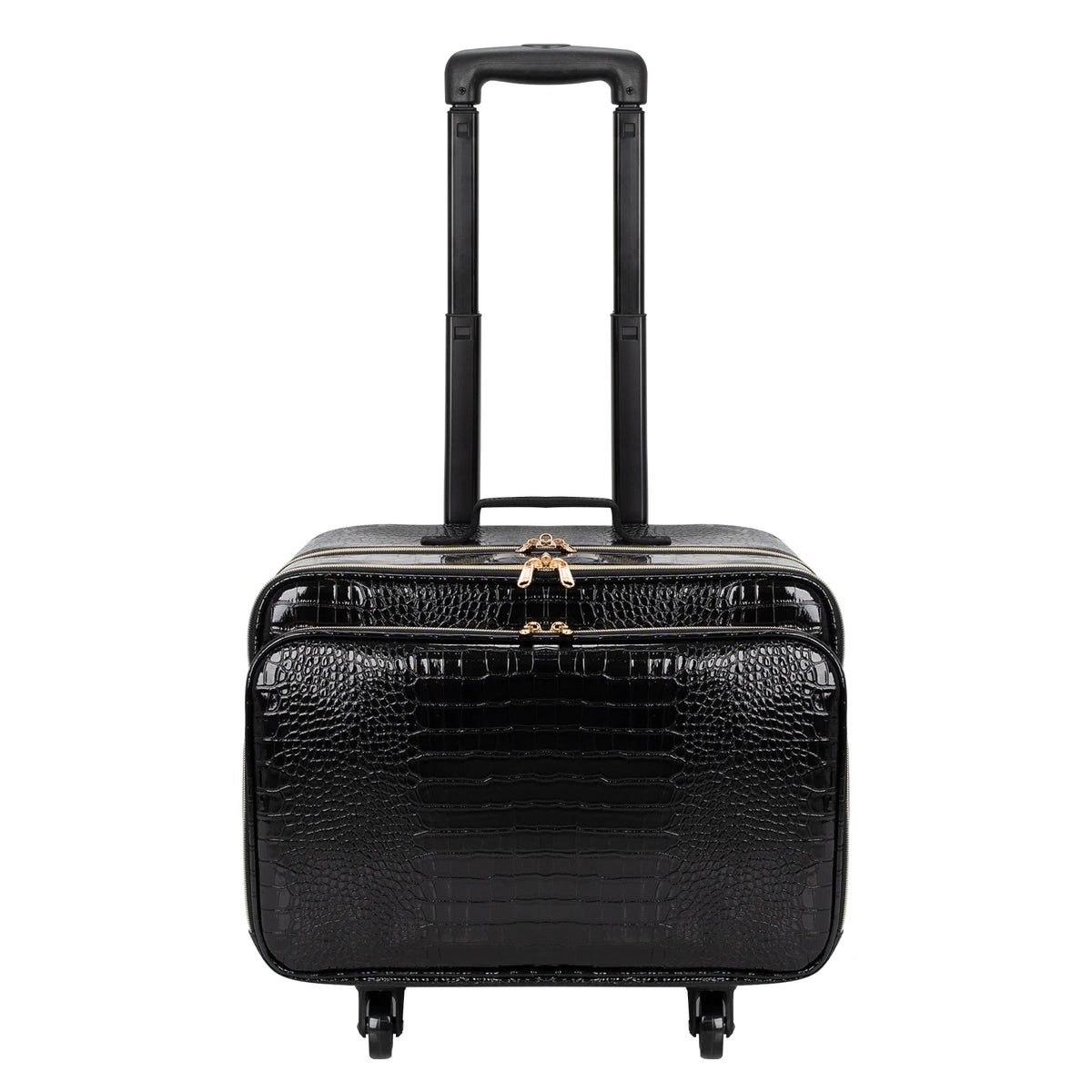 Relavel Large Makeup Train Case with Four Small Makeup Travel Bag for Hairstylist Hairdresser Bag with Detachable Pouch