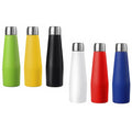 Logo Custom Cola Shape Water Bottle With Lid 18oz Double Walled 304 Stainless Steel Vacuum Car Cup Colors Travel Portable School