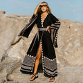 Beach Summer Maxi Dresses Outfits for Women Swimsuit Cover up Boho Clothing Bohemian Clothes Vestidos De Verano Mujer 2022