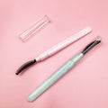 Wholesale Black Eyelash Comb Eyelash Separator Silicone Brow Grooming Brush Eyelashes Definer Tool