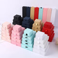 12pcs Drawer Jewelry Box Ring Necklace Box Black Earring Bracelet Jewelry Organizer Packing Display Jewelry Boxes and Packaging