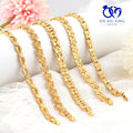 JXX JSL-383 Women's 19.3cm Hot Sale 24K Gold Plated New Brass Fashion Charm Bracelet
